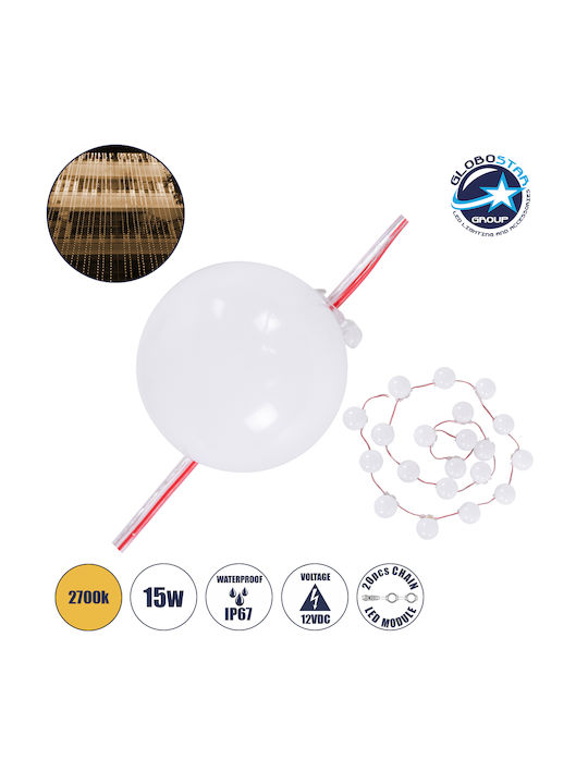 Globostar S-90138 Facade Module Chain String 20...