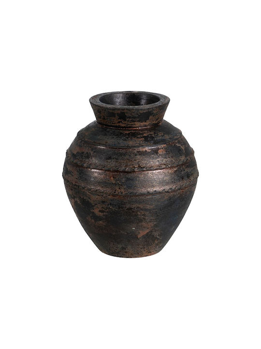 Decorative Vase Brown 31x29x34cm