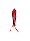 Rose Wrapped with Metallic Bow 38cm Homie 423068 20pcs 22-3048