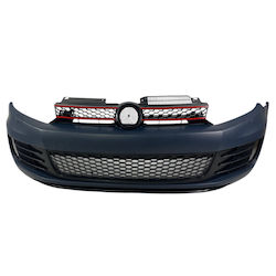 Προφυλακτήρας Εμπρός Vw Golf 6 Μάσκα Προβολάκια Gti Design