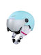 Cairn Orbit Visor Kids Helmet for Ski & Snowboard Turquoise