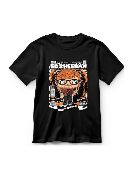 Παιδικό T-shirt Black Ed Sheeran