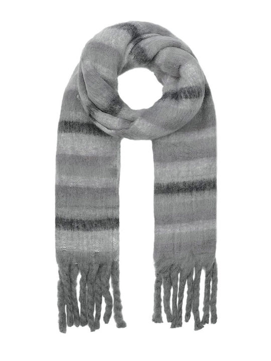 Women's Wool Scarf Gray