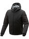 Bormio Knit Winter Men's Motorcycle Jacket Waterproof Black