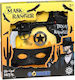 De carnaval Arme Negru din Plastic 1buc
