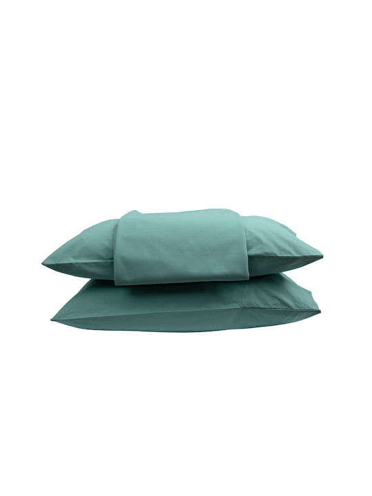 Epavlis Homeware Σχ.0600 Σεντόνι Ημίδιπλο 180x270εκ. Πετρόλ