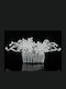 Bridal Handmade Hair Comb Real Freshwater Pearls Swarovski Crystals Prada