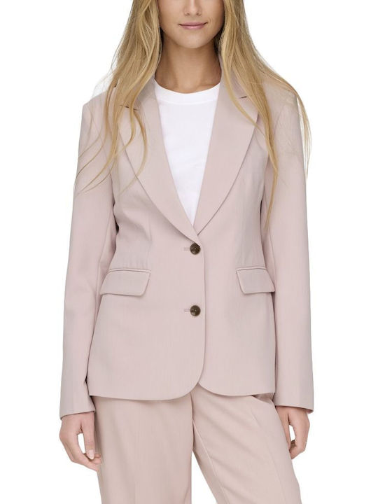 Only Lung Blazer pentru femei Sacou ROZ