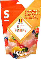 Καραμέλες Fruit Bonbons Χωρίς Ζάχαρη-γλουτένη Sweet Switch 100g