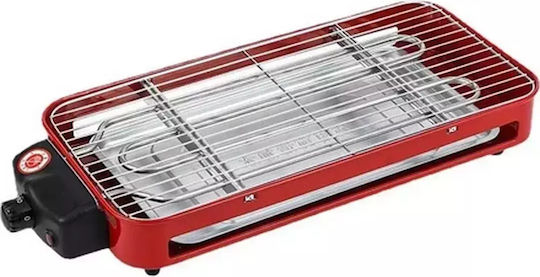 Andowl Tischplatte Elektrogrill Grill mit einstellbarem Thermostat 47cmx23cmcm