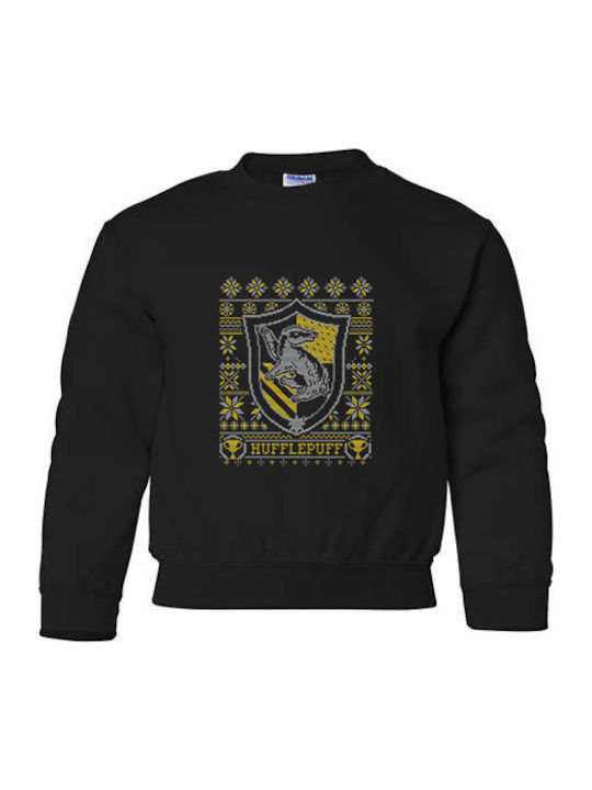 Παιδικό Φούτερ Hufflepuff  Black