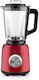 ETA Blender with Glass Jug 1.5 lt 1200W Red ETA...