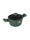 Berlinger Haus Matte Green Collection Deep Pot made of Aluminum 4.1lt / 24cm