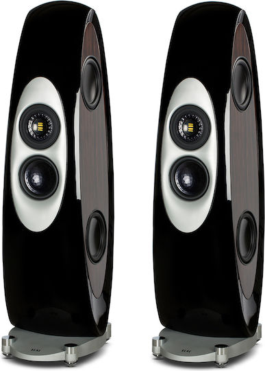 Elac Concentro.2 Ζεύγος Ηχείων Hi-Fi Δαπέδου Μαύρο