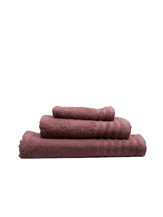 Epavlis Homeware Πετσέτα Προσώπου Σχ.2004 50x100εκ. Κοραλί