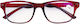 Panora Reading Glasses +2.50 in Red color 13985