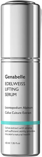 Genabelle Edelweiss Lifting Moisturizing & Anti-aging Serum Face with Hyaluronic Acid for Detoxification & Firming 40ml