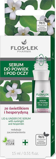FlosLek Eyelid Undereye Soothing Serum for Dark Circles and Bags 15ml