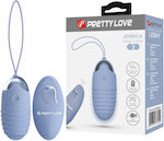 Vibrator Egg with Remote Control Blue