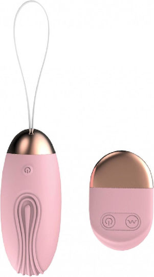 Vibrator Egg with Remote Control Pink