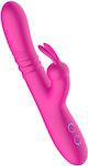 Vibrator Rabbit with Remote Control Pink