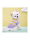Gestrickter Haustierpullover Lila 2XL L20-26xB36xH35cm