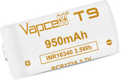 Baterie Vapcell 16340 T9 950mAh 3A Baterie Vapcell 16340 T9 950mAh 3A