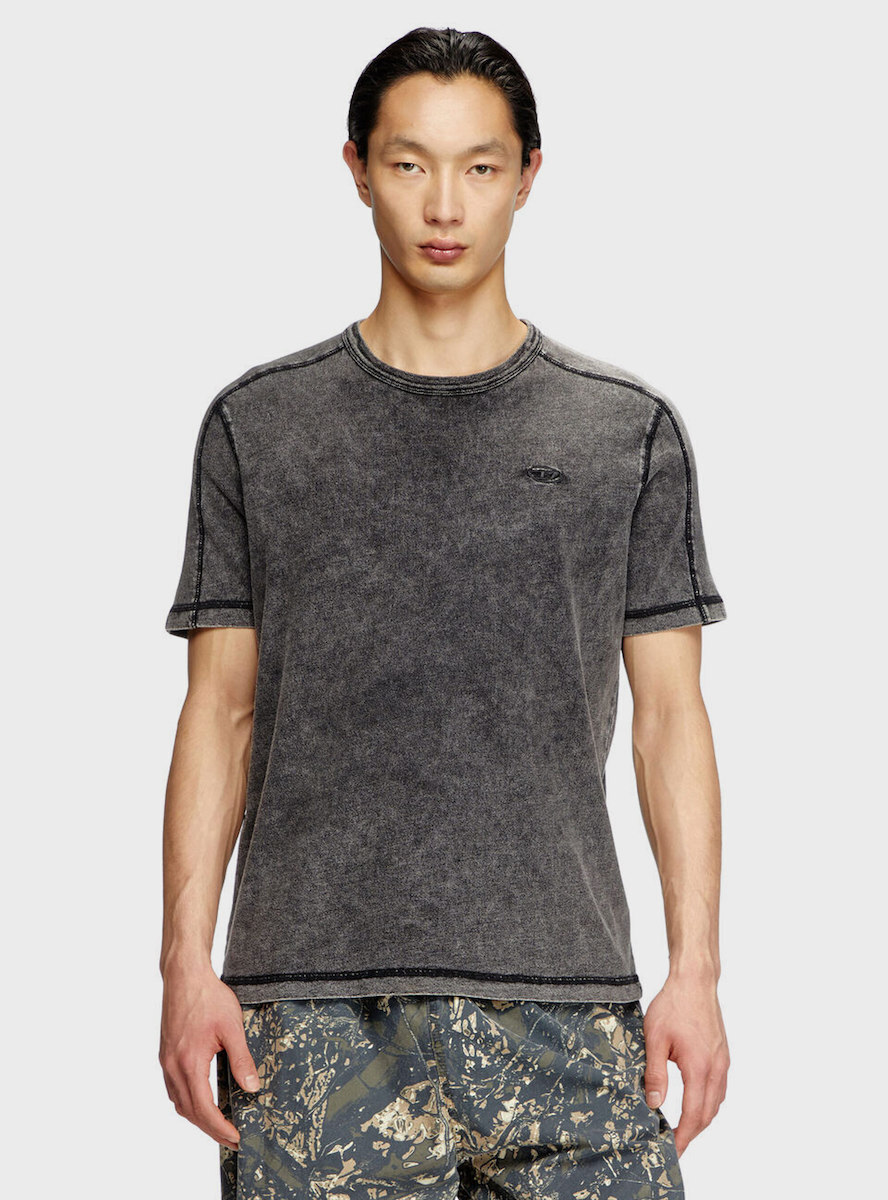 DIESEL Tシャツ 00SHEC 0CATA 912 GRAY 楽天市場】ディーゼル Tシャツ 00SHEC 0CATA 912 グレー メンズ