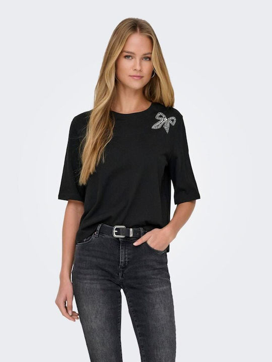 Only Women's Blouse Cotton black