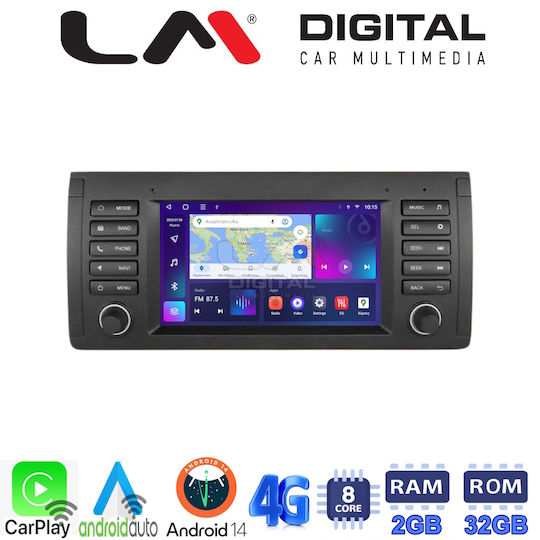 LM Digital Ηχοσύστημα Αυτοκινήτου για BMW X5 1998-2005 (Bluetooth/USB/WiFi/GPS/Apple-Carplay/Android-Auto)