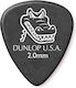 Dunlop 417r-2.00 Pick Gator Grip Grey 2.00mm