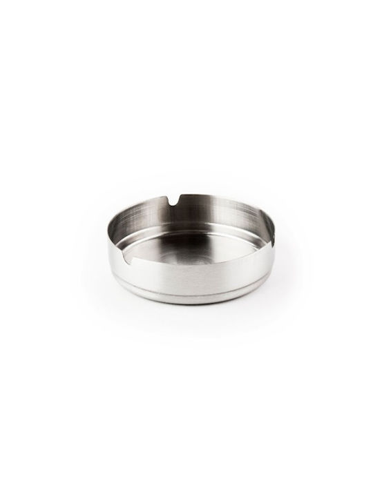 Runder Aschenbecher aus Edelstahl 8 cm 735108-ts Sz