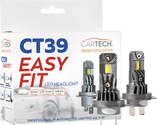 Cartech Λάμπες Αυτοκινήτου H7 LED 56W 2τμχ