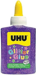 Uhu Glitter Glue 185gr Μοβ 4026700123197