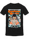 T-shirt Alex Delarge Clockwork Orange Pop Culture Black