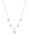Сребърно колие Marea Silver за момичета D03607-aq