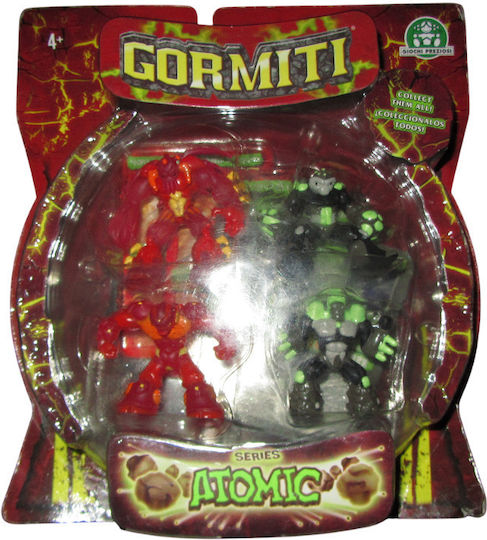 Giochi Preziosi Gormiti Heroes Miniature Novelty Toys 4 Figures Atomic (Miscellaneous Designs) GPH26307 UK