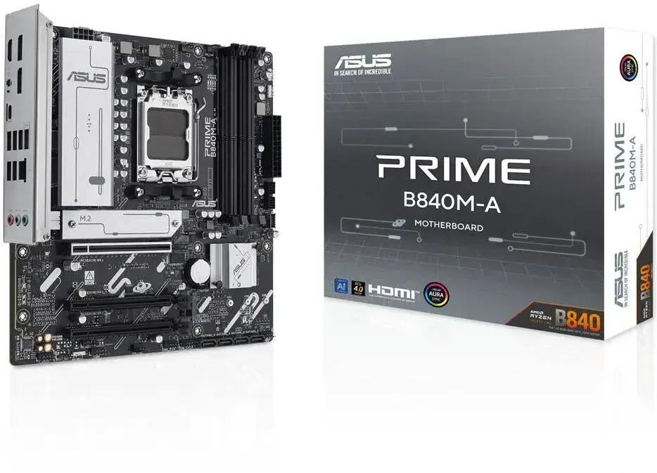 Asus PRIME B840M-A-CSM Motherboard Micro ATX με AMD AM5 Socket (90MB1J10-M0EAYC)
