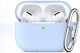 SiiPro Θήκη Σιλικόνης σε Μωβ χρώμα για Apple AirPods Pro 2