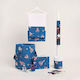 Handmade Baptism Set for Boy Spacecraft Theme 11pcs 331694 Ntampoudis Ntm-331694