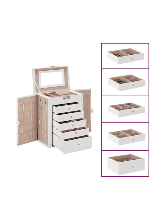 vidaXL Jewellery Box