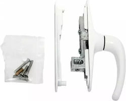 Power Lock Σπανιολέτα Παραθύρου Λευκή PL-020