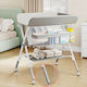 Babybadewanne mit Wickeltisch Gray