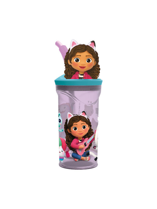 Gabby's Dollhouse Wasserflasche 360ml Rosa