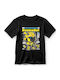 Παιδικό T-shirt Black Bumble Bee