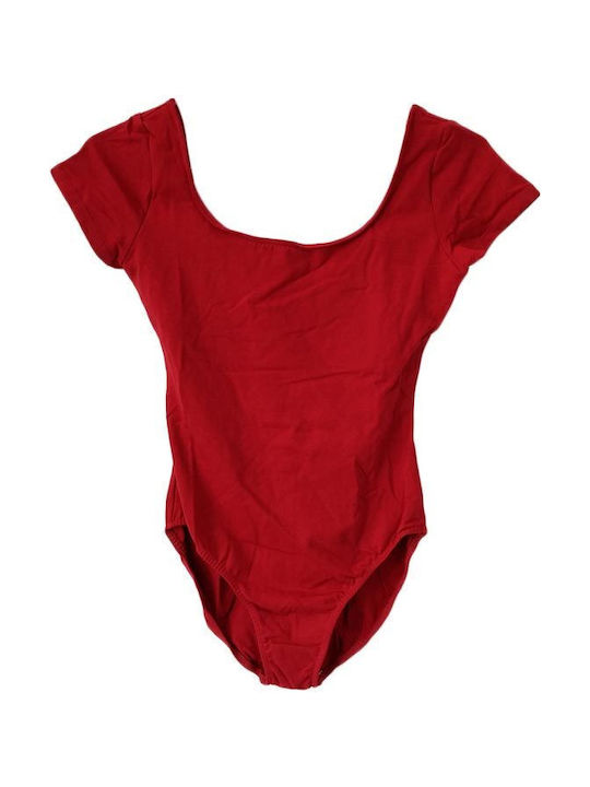 Godance Bodysuit in Burgunderrot Farbe für Ballett