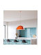Opviq Kure Pendant Light Orange with Socket E27 60x60x135cm