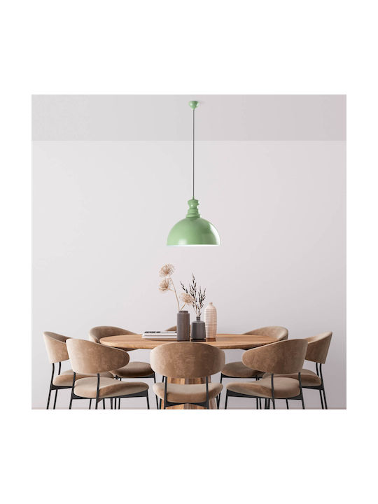 Opviq Kure Pendant Light Green with Socket E27 40x40x134cm