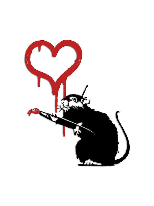 Wallity από Μέταλλο Banksy 70x60cm