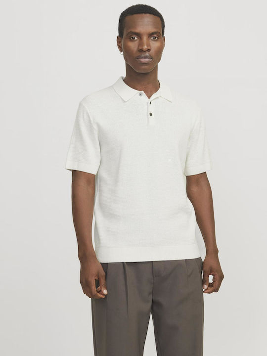 Jack & Jones Polo Bluza Cloud Dancer